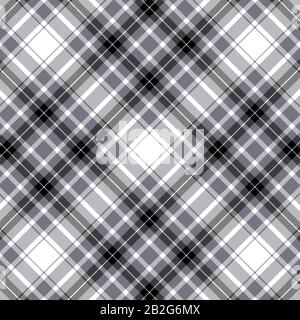 Tartan plaid pattern background. Texture for plaid, tablecloths, clothes, shirts, dresses, paper, bedding, blankets, quilts and other textile products Stock Vector