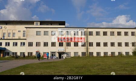 Dokumentationszentrum, KdF-Seebad, Prora, Binz, Ruegen, Mecklenburg-Vorpommern, Deutschland Stock Photo