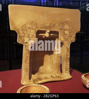 6601-2. Um el Kanatir synagogue Stock Photo
