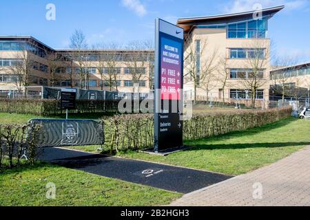 Hilversum, Netherlands. 03rd Mar, 2020. Sportpark, 03-03-2020, headquarters Nike closed due