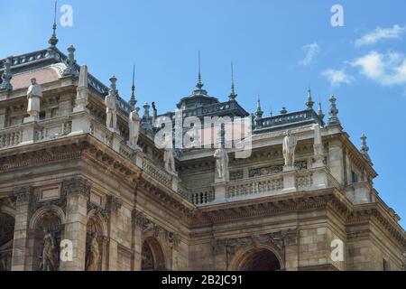 Staatsoper, Andrassy ut, Budapest, Ungarn Stock Photo
