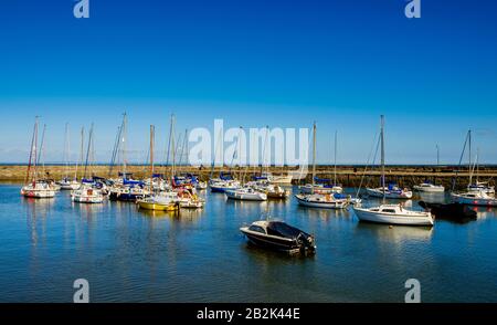 Fisherow Harbour, Musselburgh, Scotland Stock Photo