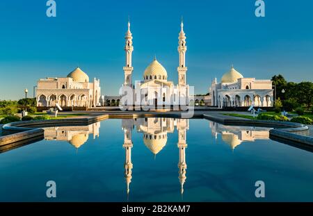 White mosque in Bolgar city - Tatarstan, Russia Stock Photo