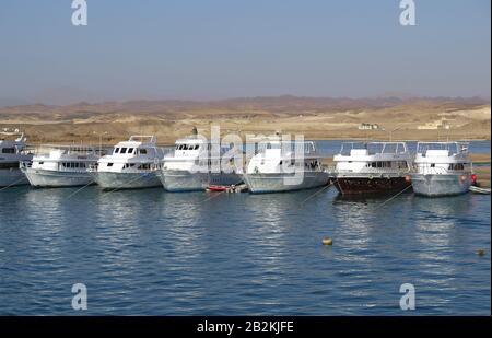 Hafen, Marsa Alam, Aegypten Stock Photo