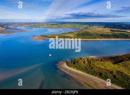 Dundrum Bay, Mournes, Co. Down, Northern Ireland Stock Photo