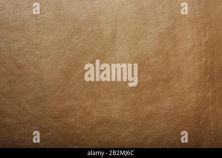 Leather texture beige as an abstract background, beautiful pattern texture Full screen, top view Stock Photo