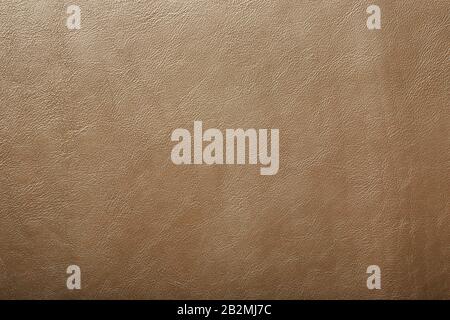 Leather texture beige as an abstract background, beautiful pattern texture Full screen, top view Stock Photo