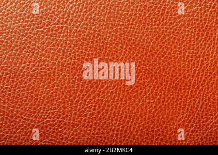 Brown leather texture as an abstract background, beautiful pattern texture Full screen, top view Stock Photo