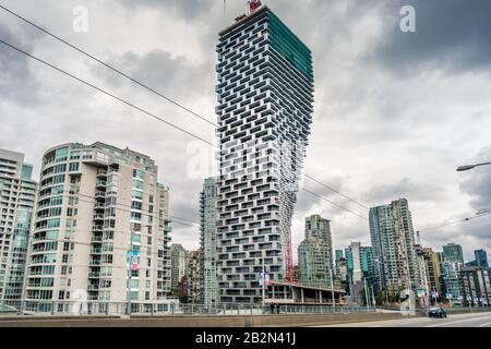 Condos in downtown Vancouver Canada Stock Photo