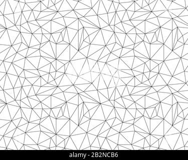 Seamless polygonal pattern background, creative design templates Stock Photo