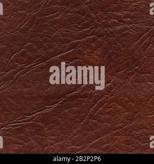 dark brown leatherette sample useful as a background Stock Photo