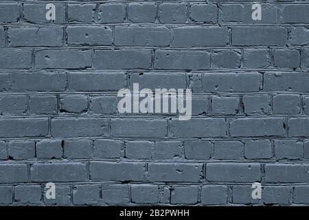 Background of brick wall, building facade texture, gray surface of brickwork, stone pattern Stock Photo