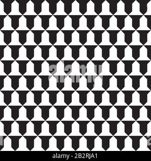 Seamless abstract geometric pattern background Stock Vector