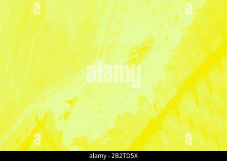 Macro shooting of natural mineral stone. Yellow color toned Stock Photo