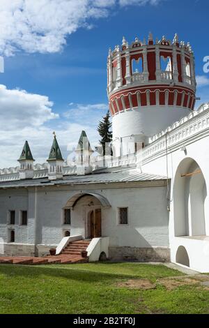 Picturesque view of the Novodevichy Convent in Moscow, Russia Stock Photo
