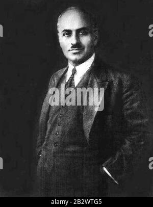 Garegin Nzhdeh (grey scale original). Stock Photo