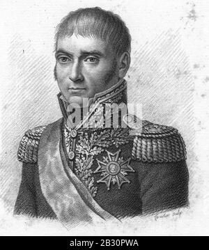 Figurine Napoléonienne Hachette - Général Dupont De L'Etang (1765-1840) - Plomb Peint