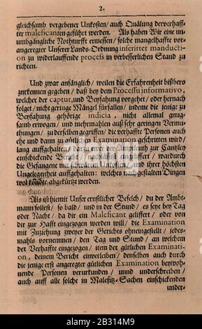 Generalreskript 1663 6 Stock Photo - Alamy