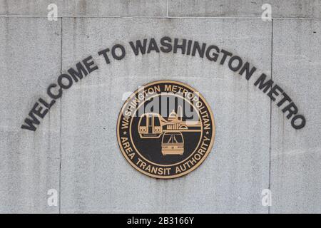 Washington Metropolitan Area Transit Authority seal Stock Photo - Alamy