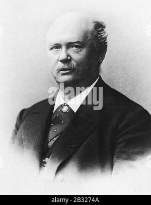 Georg von Siemens. Stock Photo