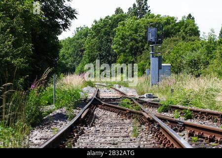 A section of the old Oxford-Bletchley-Cambridge Railway Line (Varsity ...