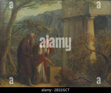Janus Genelli Philemon und Baucis' Verwandlung (1801 Stock Photo Alamy