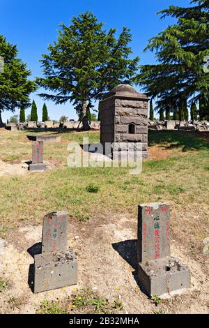 Ballarat Australia / Traditional Chinese Burning Tower in the old Chinese burial section in Ballarat Victoria Australia.