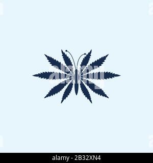 Butterfly Logo Design Template Stock Vector