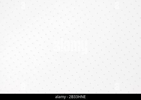 Abstract White Polka Dot Pattern Layout. Minimal Paper Mockup Background. Stock Photo