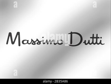 Massimo Dutti logo Stock Photo