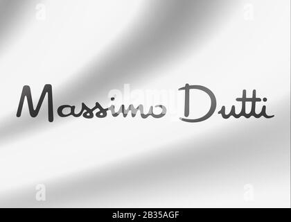 Massimo Dutti logo Stock Photo