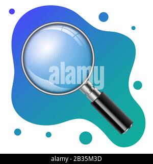 Magnifying Glass Loupe Stock Vector