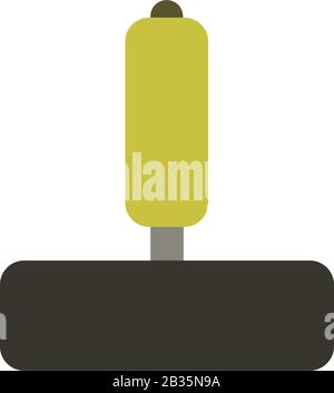 joystick icon illustrated in vector on white background Stock Vector
