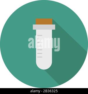 pipette icon illustrated in vector on white background Stock Vector