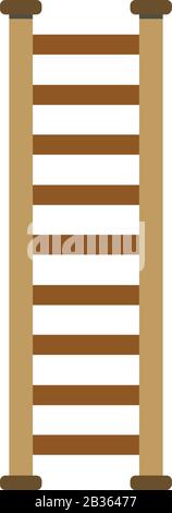 ladder icon illustrated in vector on white background Stock Vector