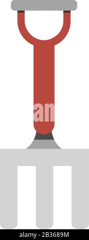 rake lamp icon illustrated in vector on white background Stock Vector