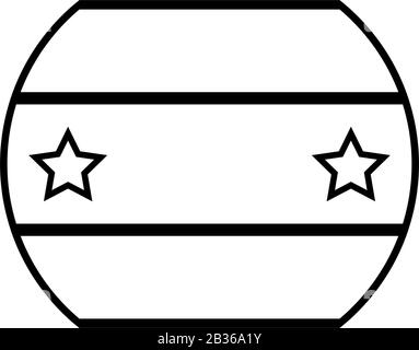 Syria flag icon illustrated in vector on a white background Stock Vector