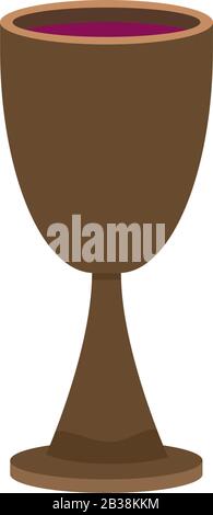 Isolated chalice image Stock Vector