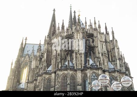 Cologne Cathedral in Cologne, Germany. Main view. Stock Photo