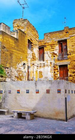 Kasbah, the Arab quarter  Mazara del vallo sicily Stock Photo
