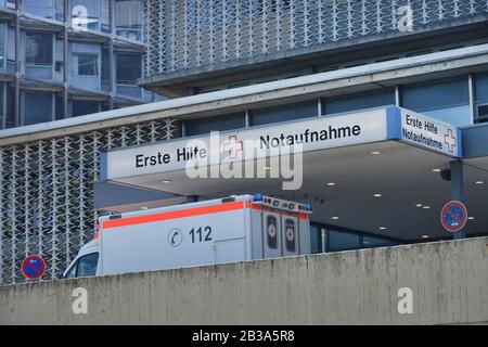 Krankenhaus Benjamin Franklin, Hindenburgdamm, Lichterfelde, Steglitz-Zehlendorf, Berlin, Deutschland Stock Photo