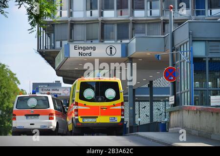 Krankenhaus Benjamin Franklin, Hindenburgdamm, Lichterfelde, Steglitz-Zehlendorf, Berlin, Deutschland Stock Photo