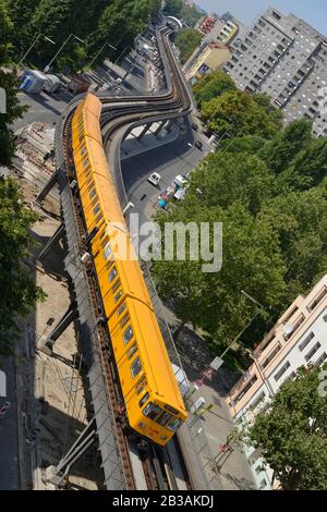 U-Bahn, U1, Gitschiner Strasse, Kreuzberg, Berlin, Deutschland Stock Photo