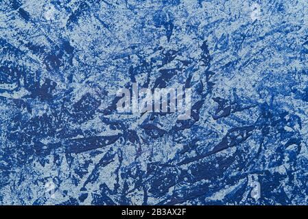 Blue wall texture or background close up Stock Photo