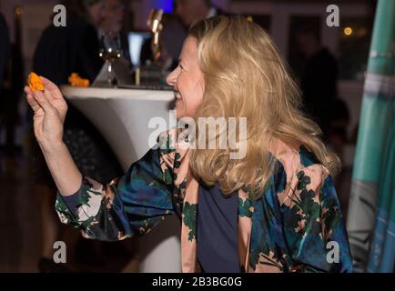 Delft, Netherlands. 04th Mar, 2020. Princess Mabel of Oranje-Nassau at De Oude Bibliotheek Academy in Delft, on March 04, 2020, to attend the presentation of the sixth Prince Friso Engineer PrizeCredit: Albert Nieboer Ph van der Werf/ Netherlands OUT/Point de Vue OUT |/dpa/Alamy Live News Stock Photo