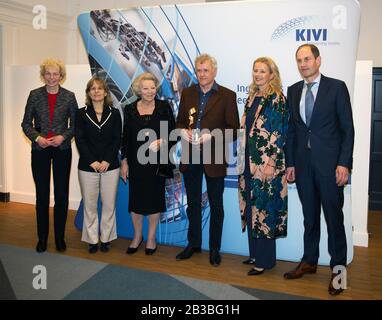 Delft, Netherlands. 04th Mar, 2020. Princess Beatrix of The Netherlands and Princess Mabel of Oranje-Nassau at De Oude Bibliotheek Academy in Delft, on March 04, 2020, to attend the presentation of the sixth Prince Friso Engineer PrizeCredit: Albert Nieboer Ph van der Werf/ Netherlands OUT/Point de Vue OUT |/dpa/Alamy Live News Stock Photo