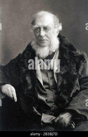 JOSEPH DALTON HOOKER (1817-1911) English botanist, explorer and close friend of Charles Darwin, in 1897 Stock Photo