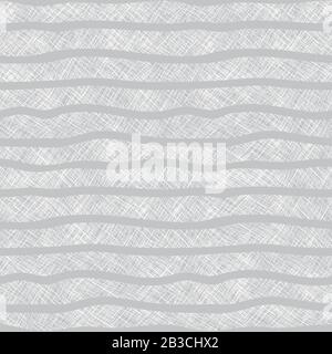 textured grey stripes seamless vector pattern Stock Vector