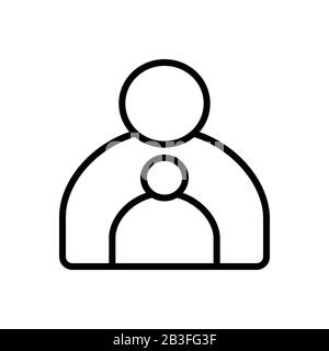 Parental icon Stock Vector