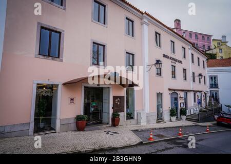 sintra boutique hotel building portugal sintra hotel building